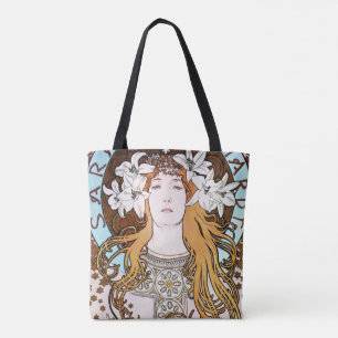 Tote Bag Art nouveau - Alphonse Mucha - Sarah Bernhardt