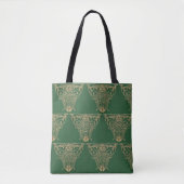 Tote Bag Art Nouveau Ancien Livre (Devant)