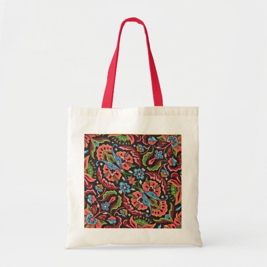 Tote Bag Art nouveau floral Christopher (Devant)