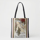 Tote Bag Art Nouveau Fourre-tout d'Alphonse Mucha (Devant)