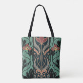 Tote Bag Art nouveau maximaliste audacieux (Dos)