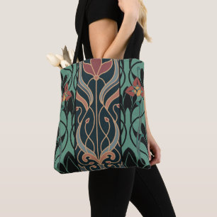 Tote Bag Art nouveau maximaliste audacieux