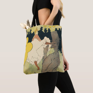 Tote Bag Art Nouveau vintage, La Goulue par Toulouse Lautre