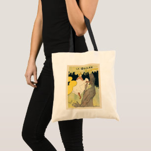 Tote Bag Art Nouveau vintage, La Goulue par Toulouse Lautre