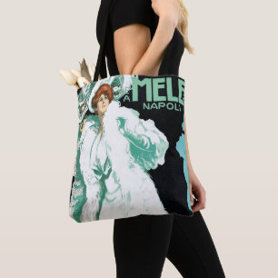 Tote Bag Art Nouveau vintage, mode italienne, femmes élégan