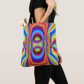 Tote Bag Art numérique d'intersection dimensionnelle (De près)