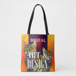 Tote Bag Art numérique et conception