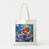 Tote Bag Art numérique nounours (Dos)