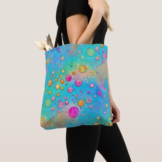 Tote Bag Art of Image Abstraction - motif sans soudure 8 (De près)