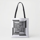 Tote Bag Art optique (Devant)
