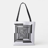 Tote Bag Art optique (Dos)
