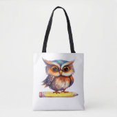 TOTE BAG ART OWL (Devant)