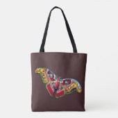 Tote Bag Art papillon (Dos)