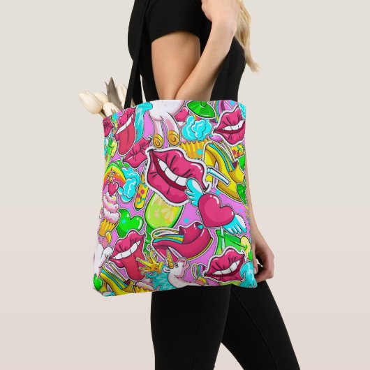 Tote Bag Art pop (De près)