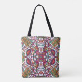 Tote Bag Art populaire traditionnel Allover Designart, ethn (Dos)