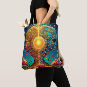 Tote Bag Art spirituel éveil