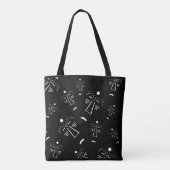 Tote Bag Art tribal africain (Dos)