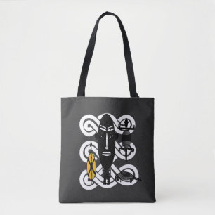 Tote Bag art tribal africain Abstrait