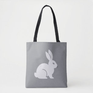 Tote Bag Art vectoriel lapin Animal Moderne Ville Urbaine G