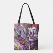 Tote Bag Artbag Abstrait coloré (Dos)