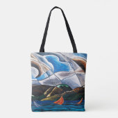 Tote Bag Arthur Dove, Nuages et Eau (Dos)