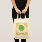 Tote Bag artichaut au design classique feuille (Devant (produit))