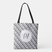 Tote Bag Artisanat à coudre avec Initiales (Dos)