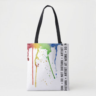 Tote Bag Artiste Au Travail