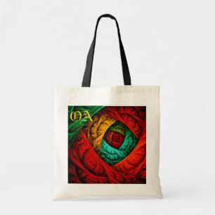 Tote Bag Artiste coloré moderne Art Abstrait Motif #09