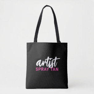 Tote Bag Artiste en bronzage sans soleil