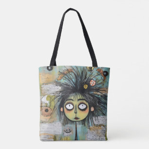 Tote Bag ArtLady 18 Charmante et en détresse