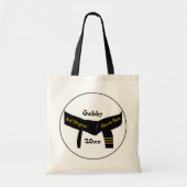 Tote Bag Arts martiaux 3e degré Ceinture noire (Devant)