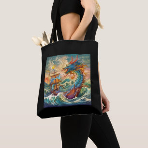 Tote Bag Artsy Dragon