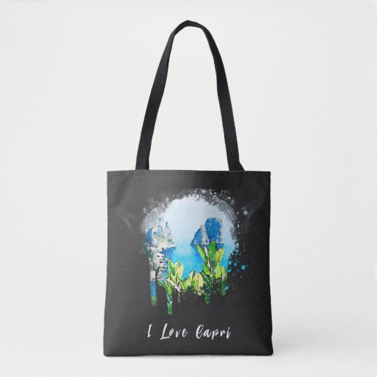 Tote Bag *~* Artsy ITALIE ITALIE CAPRI Italien (Devant)