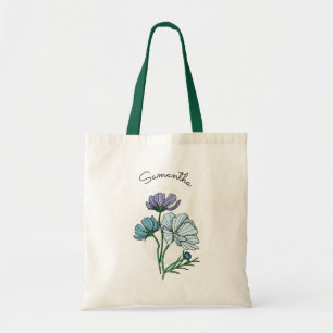 Tote Bag Artsy Magic Flower Nom customisé