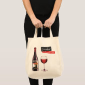 Tote Bag Arty Valentine Gift Collection- Decadent Noir  (Devant (produit))