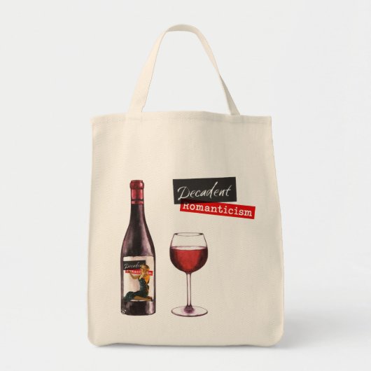 Tote Bag Arty Valentine Gift Collection- Decadent Noir  (Devant)
