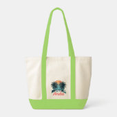 Tote Bag Aruba Island Design (Version 2) - Impulse Fourre-t (Dos)