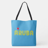 Tote Bag Aruba Retro (Dos)