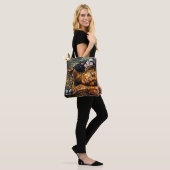 Tote Bag "Arumáya" Fleur de Jaguar - Femmes en Amazonie (Sur le modèle)