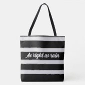 Tote Bag As right as rain (Devant)