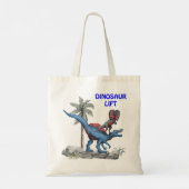 Tote Bag Ascenseur Dinosaur (Dos)