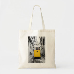 Tote Bag Ascenseur Lisbonne Vintage Ascensores de Lisboa Re