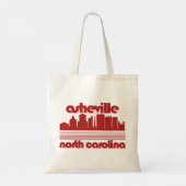 Tote Bag Asheville, Caroline du Nord (Dos)
