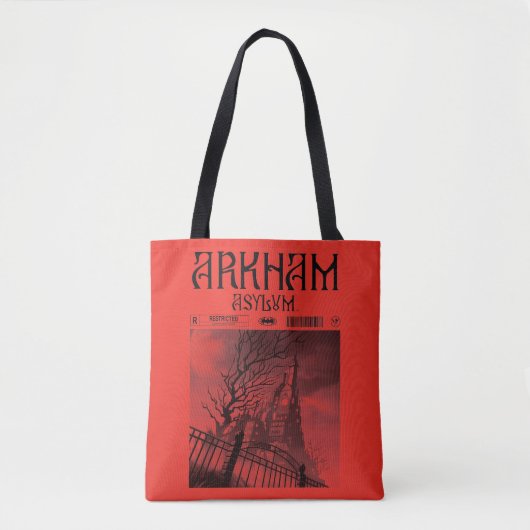 Tote Bag Asile d'Arkham : Restreint (Devant)