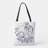 Tote Bag ASL ILY Thanks – Autumn Vibes  (Dos)