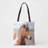 Tote Bag Assateage Chevaux sauvages (Devant)