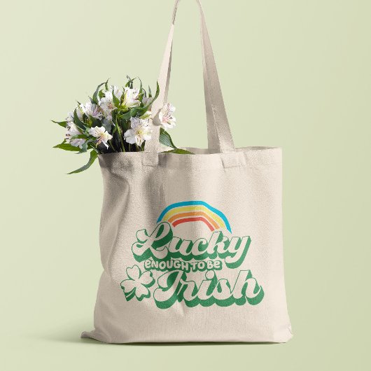 Tote Bag Assez chanceux pour être irlandais