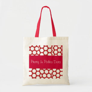 Tote Bag Assez dans la collection de pois