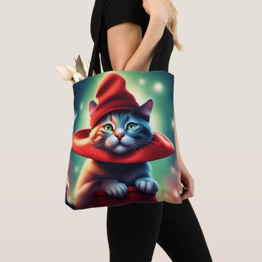 Tote Bag assistant cat (De près)